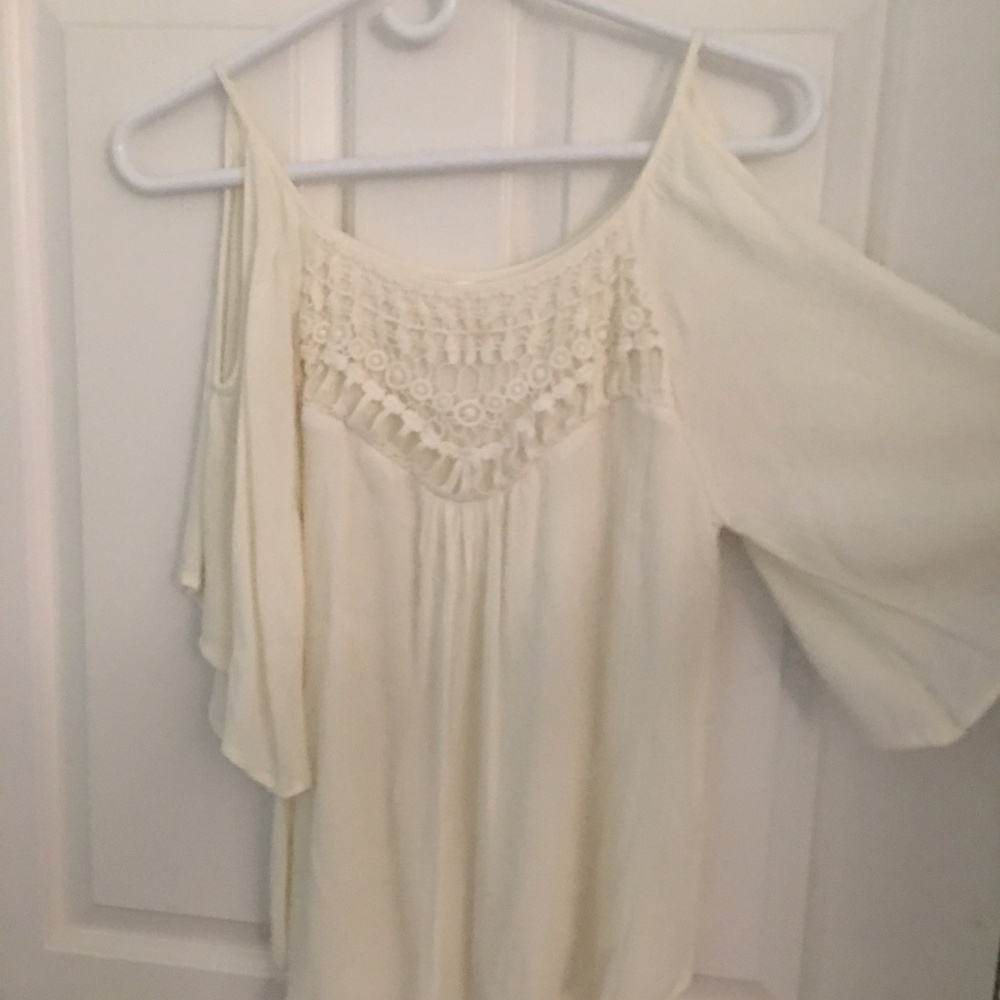 xhilaration off the shoulder top